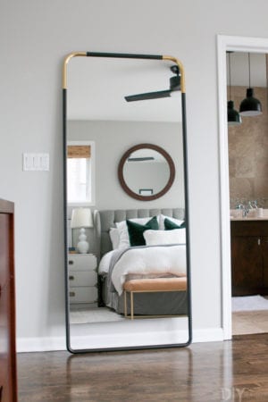How to Secure a Leaning Mirror to a Wall