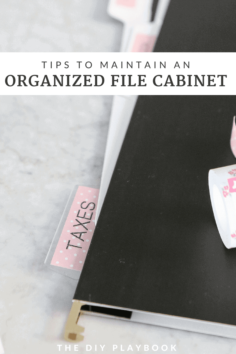 Tips to maintain an organized file cabinet and eliminate paper clutter in your home. Organize receipts, warranties, and get your file cabinet in order. 