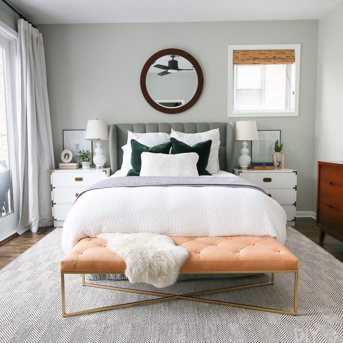 We loved the new gel mattress so much that we changed it to the master bedroom