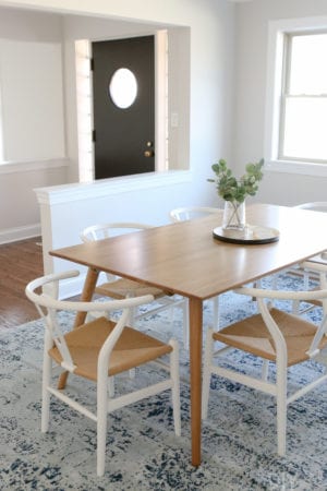 A New Dining Room Table and the Design Plan
