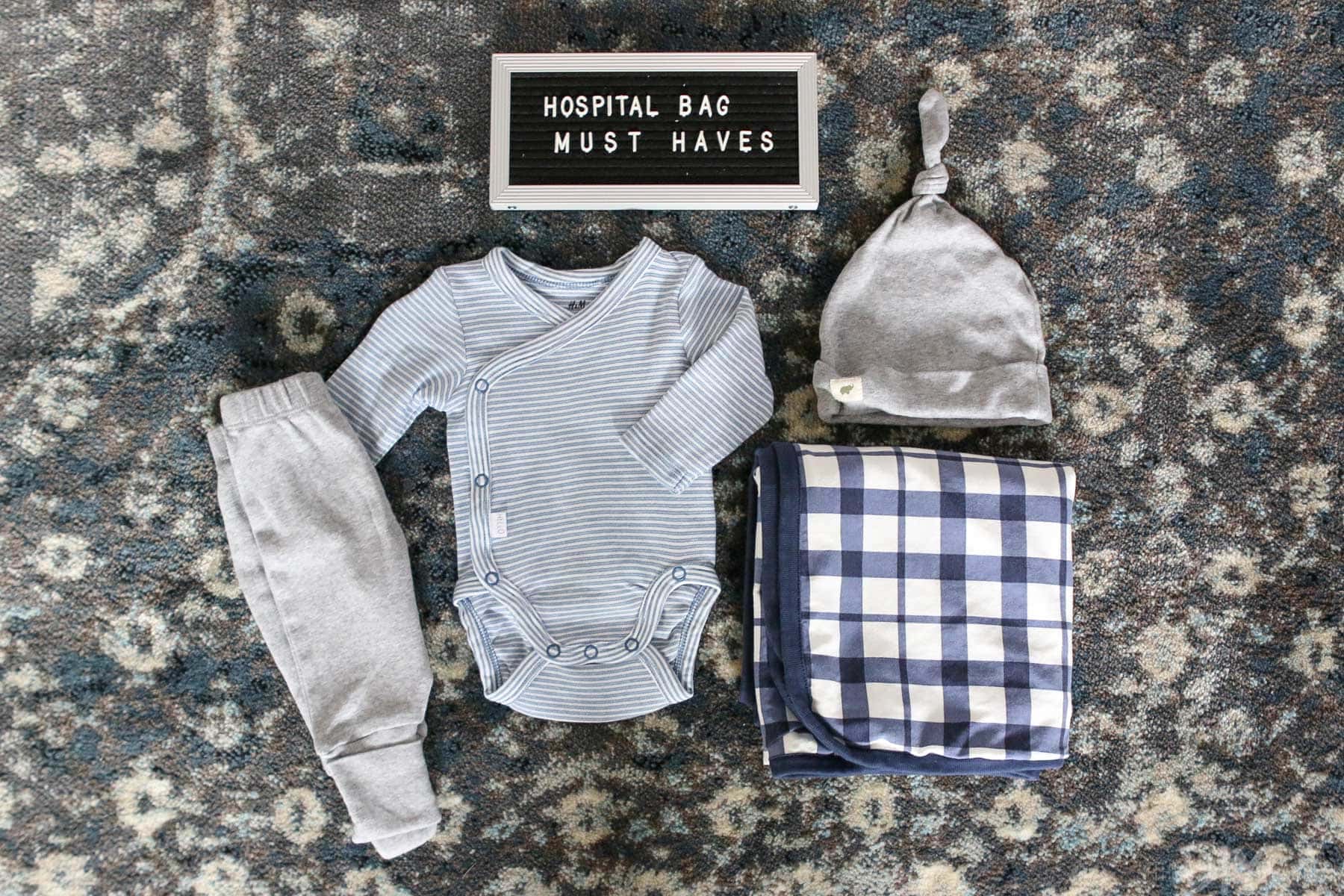 What should I pack for my baby in my hospital bag?