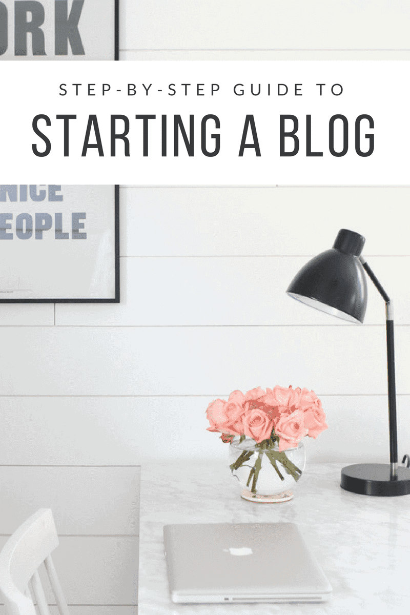 This post is a step-by-step guide to starting a blog. If you've ever wanted to run your own business, this has all of the details to get your website up and running. 