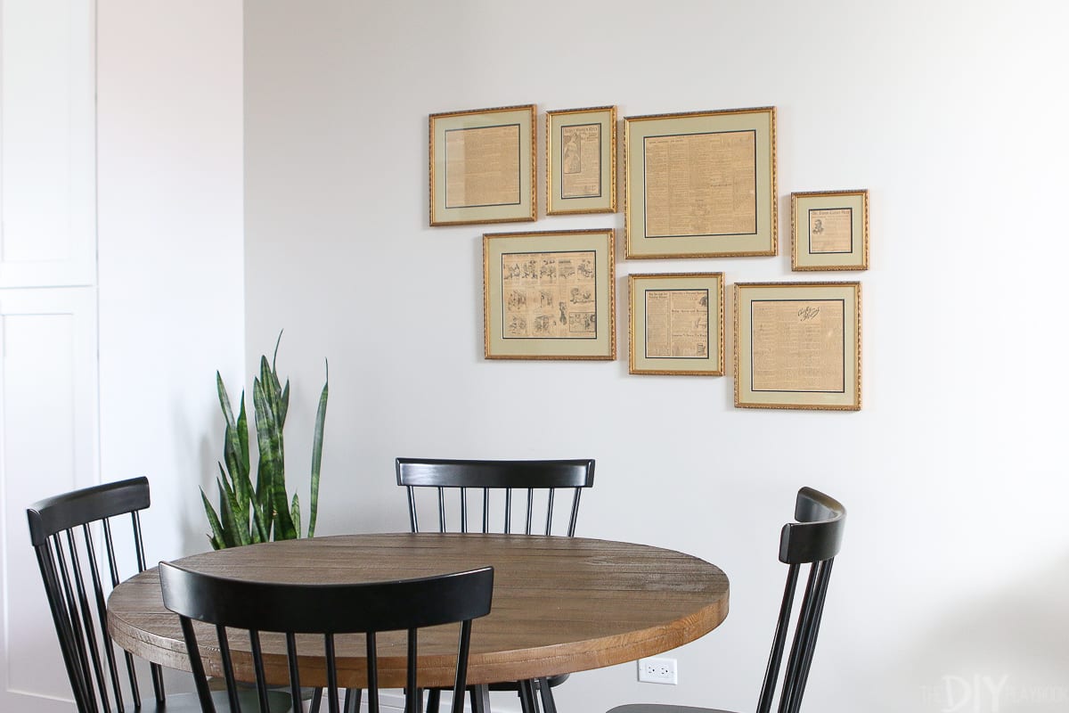 Hanging a gallery wall doesn't need to be difficult with our tips