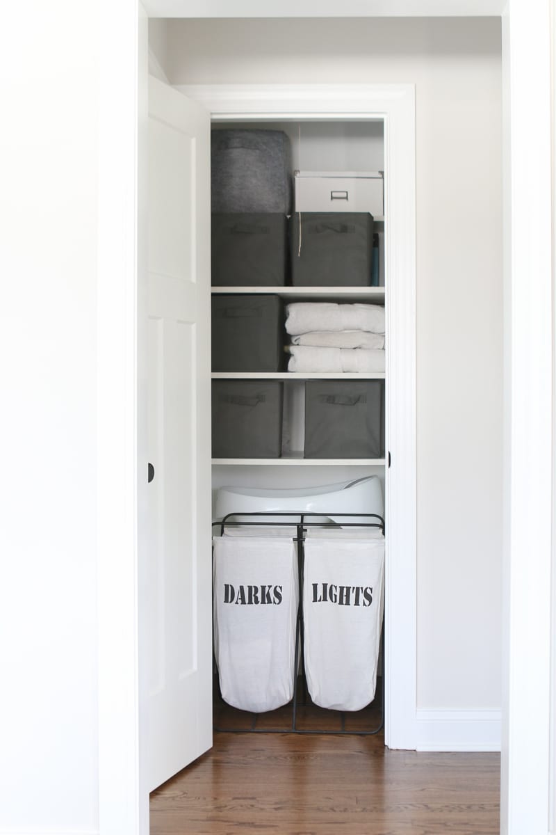 Organizing A Linen Closet With 3 Bins The Diy Playbook