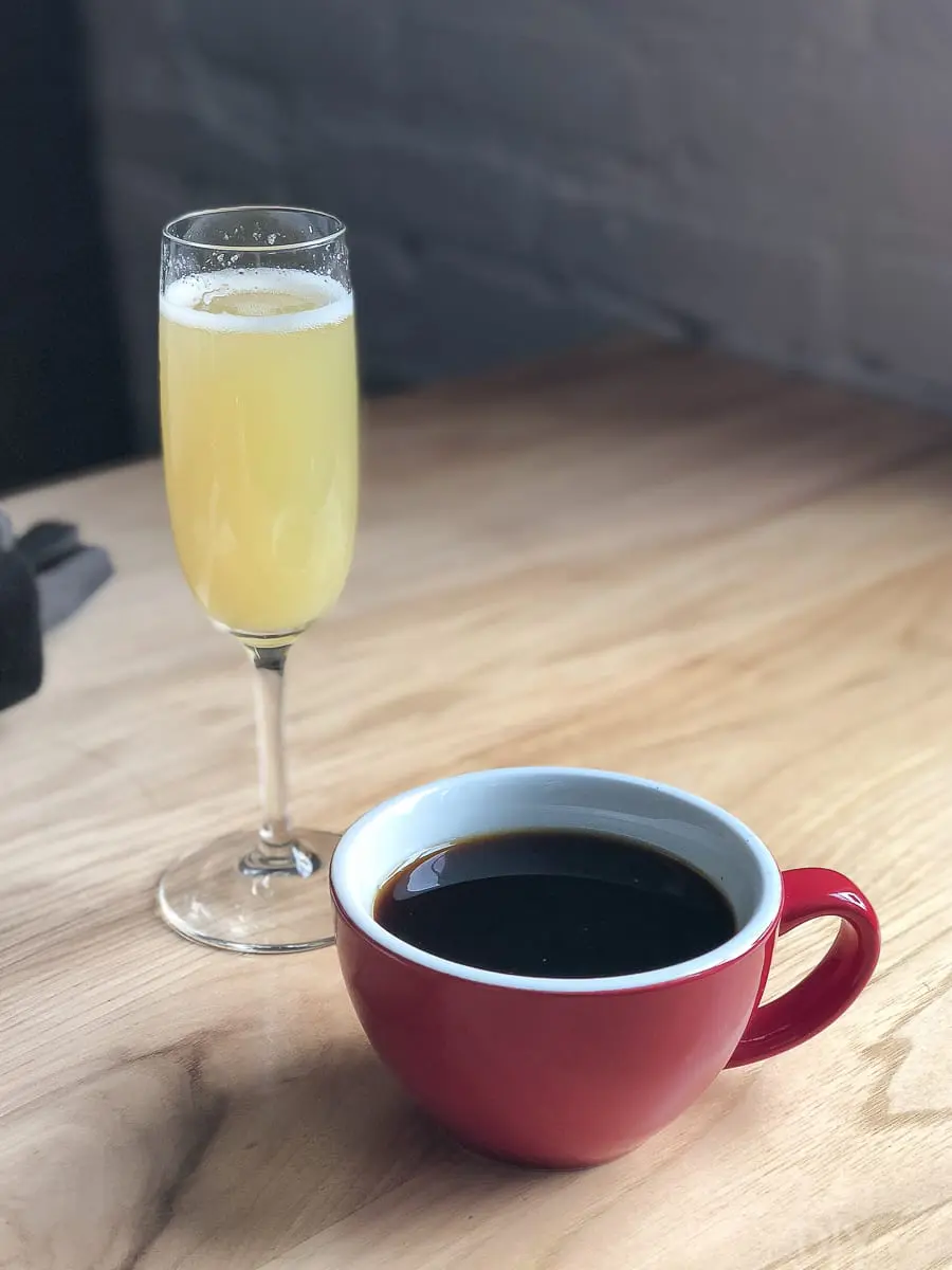 Mimosas and Coffee at the Winchester are a great way to start your Saturday morning
