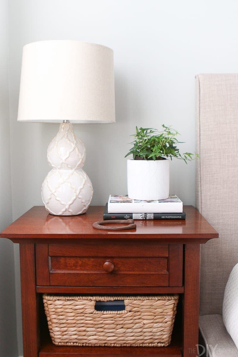 Jan's nightstands are too tall for her space. We're replacing them in this easy bedroom refresh