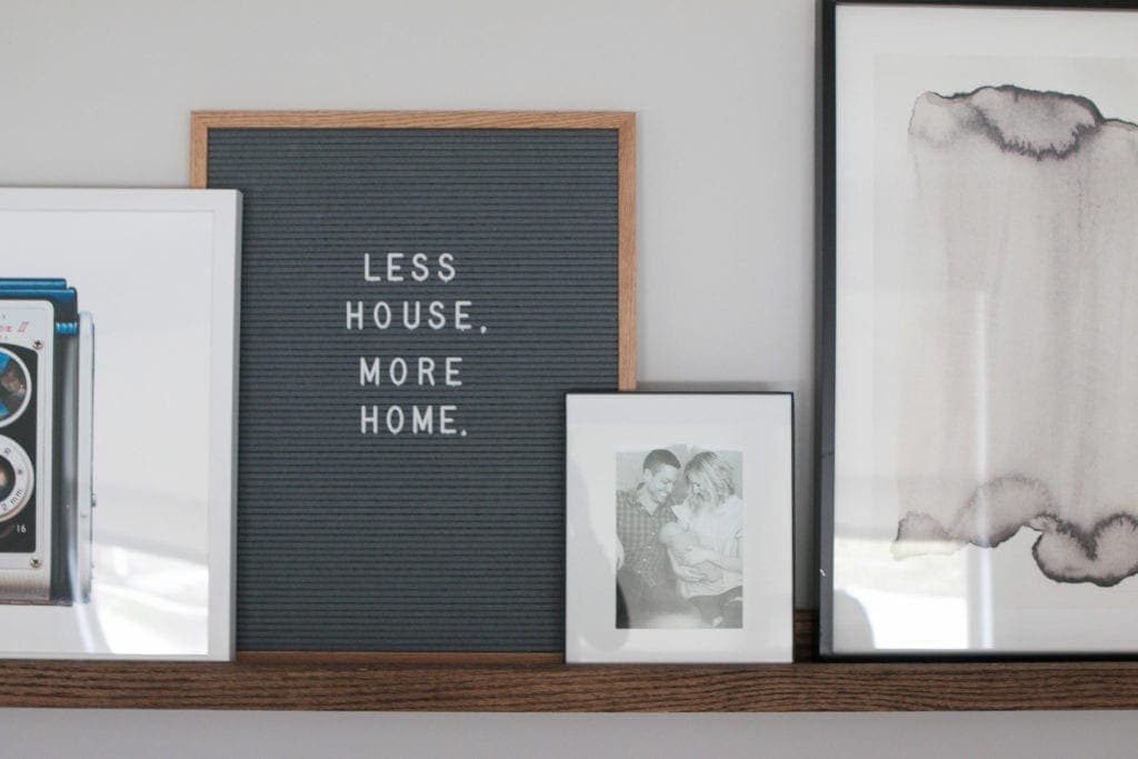 displaying too many quotes in your home
