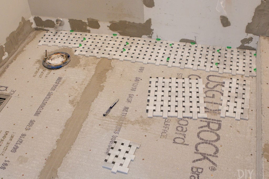 Dry fit your tile before you install it