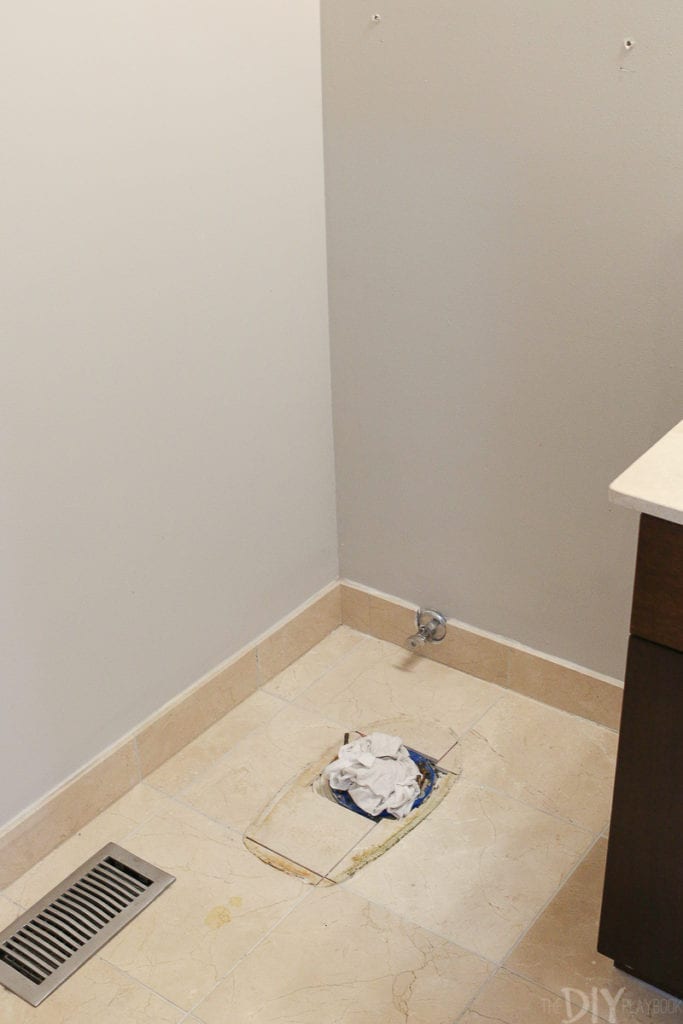 How to remove a toilet when you demo a bathroom space