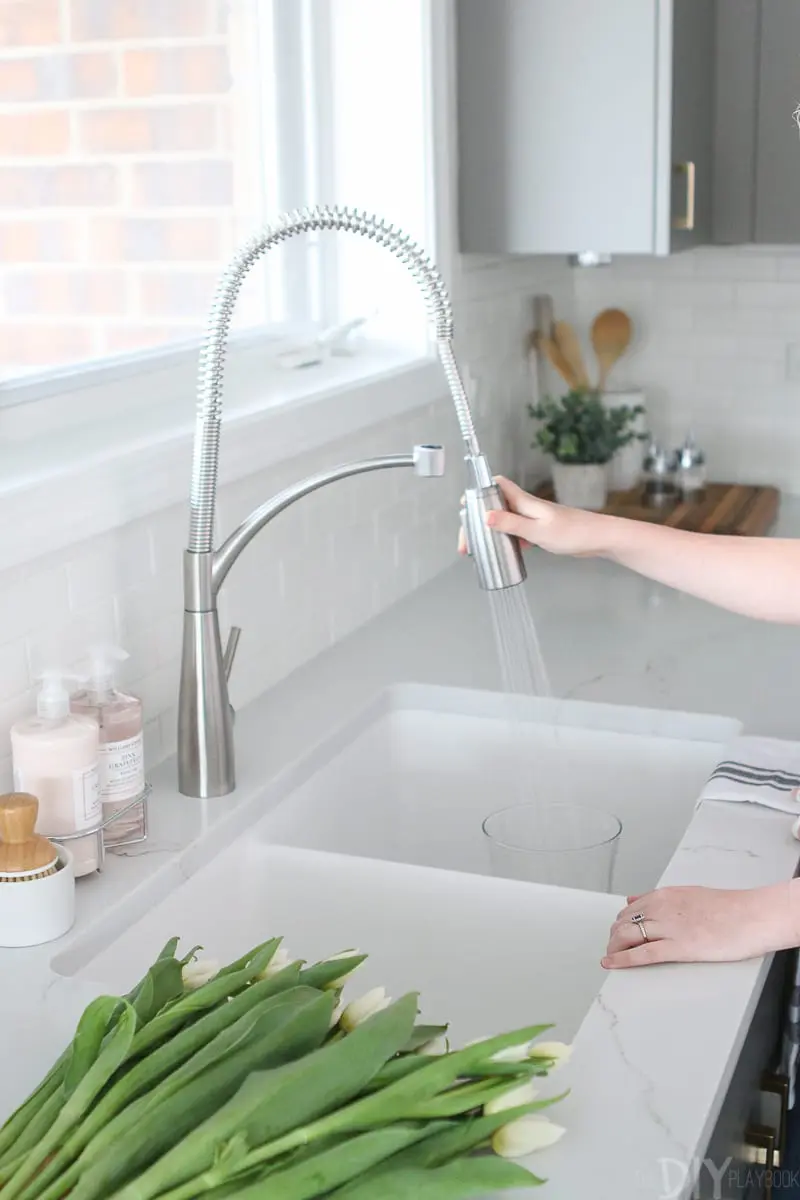 Installing a new kitchen faucet is a great beginner DIY projects