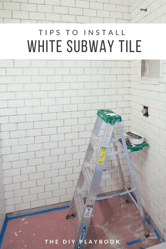 Tips for installing white 3x6 subway tile in your bathroom
