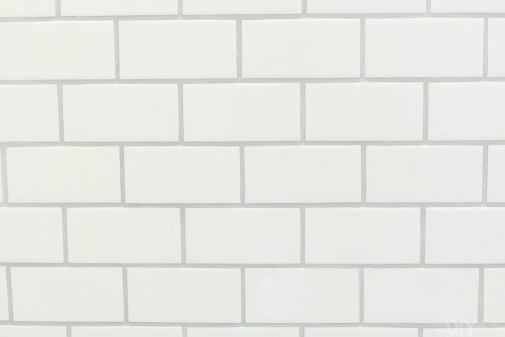 If you have wide grout joints, be sure to buy extra grout
