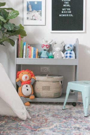 Getting Organized with Marshalls: A Pop-up Playroom in the Basement