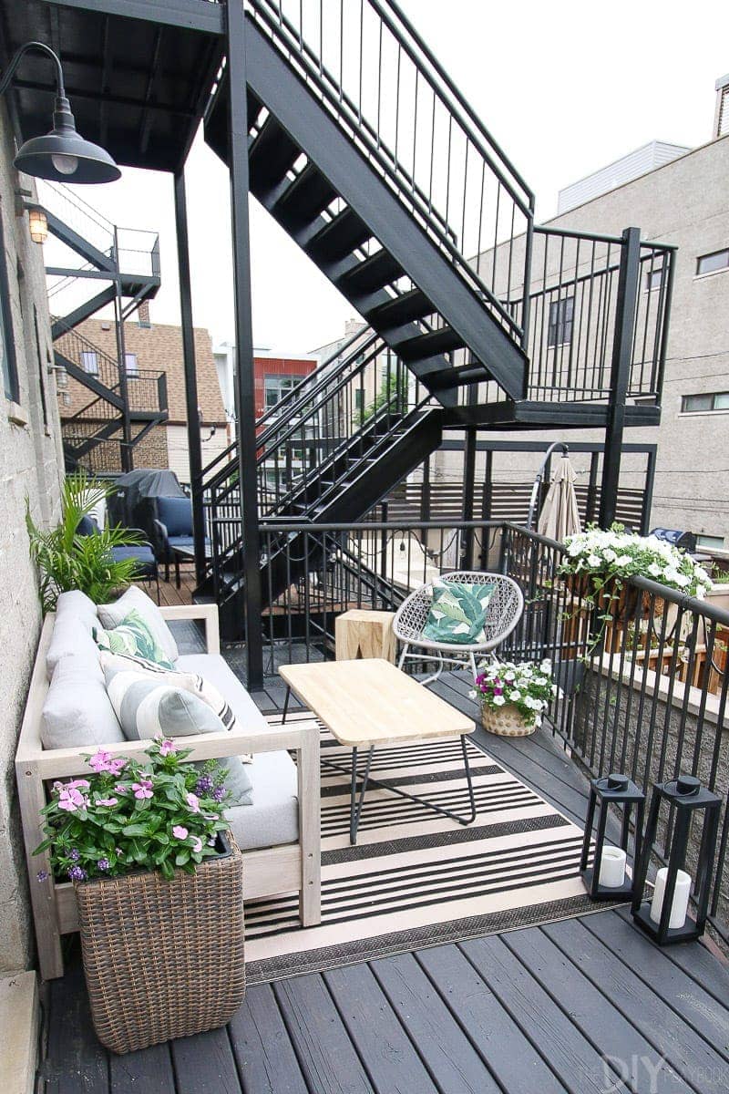 My outdoor patio space in the city