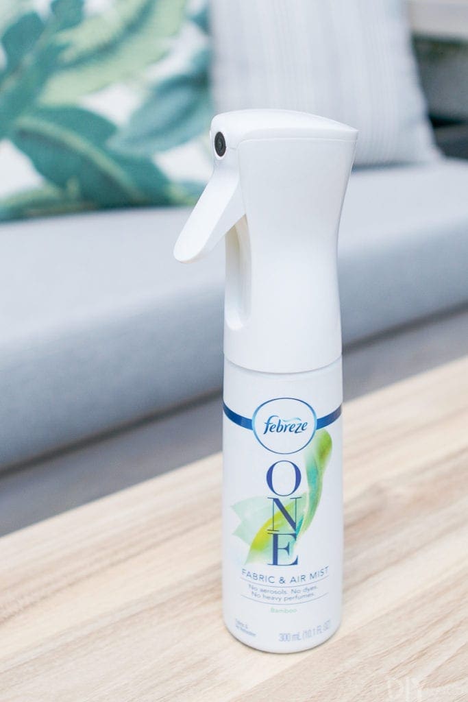 Febreze ONE fabric and air mist in the scent bamboo