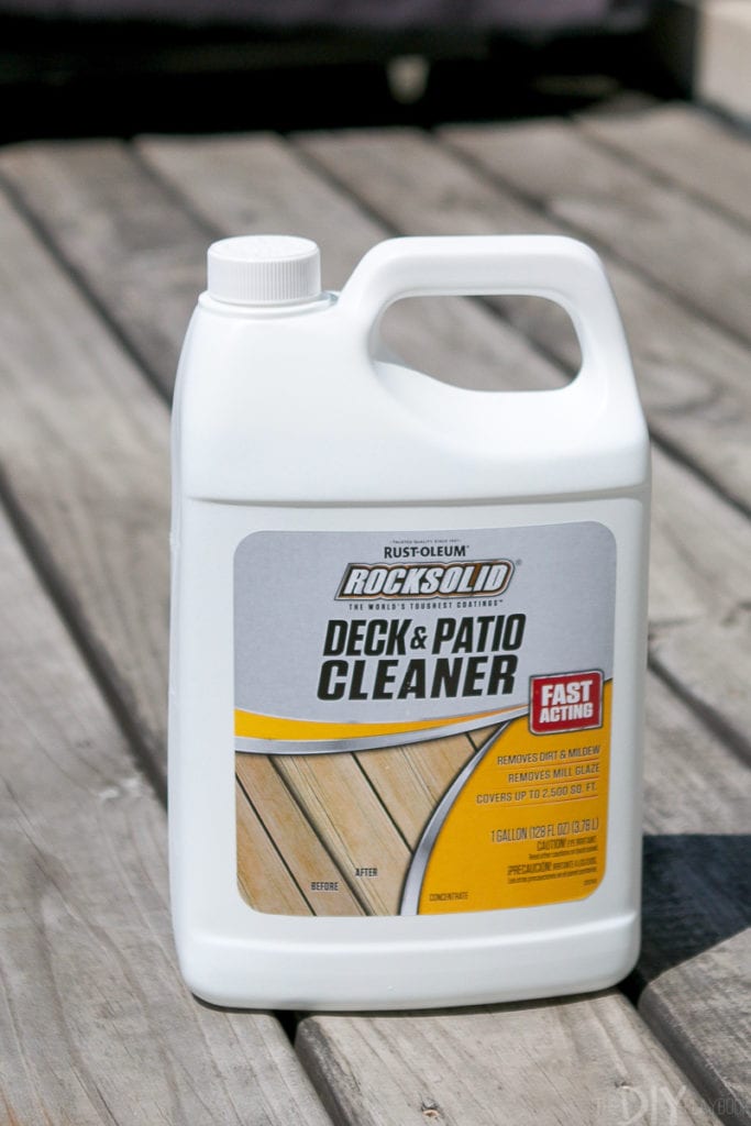 Rocksolid deck and patio cleaner