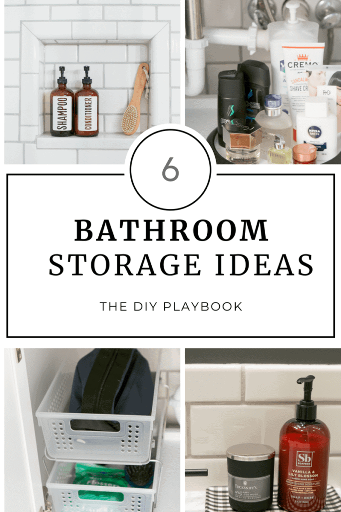 Try these easy bathroom storage ideas to get your bathroom organized