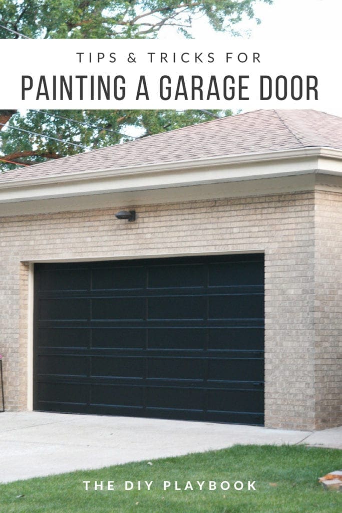 come dipingere una porta del garage