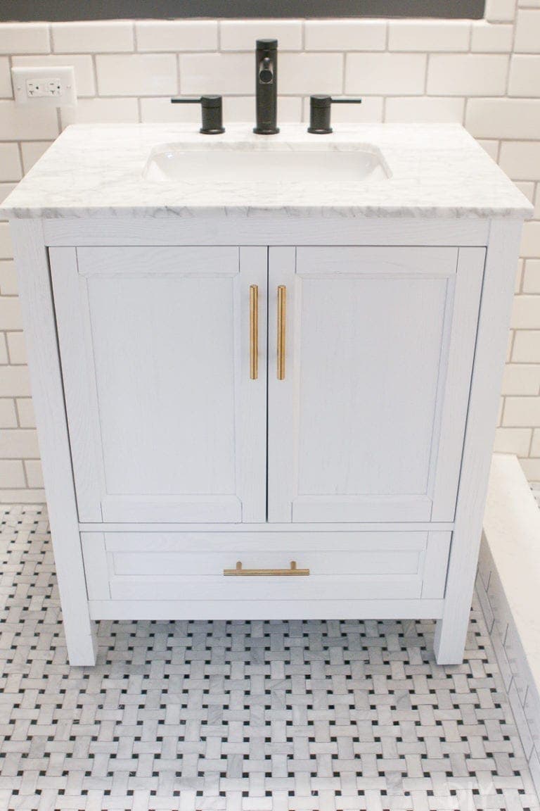 Video Tutorial How to Install a Bathroom Vanity The DIY
