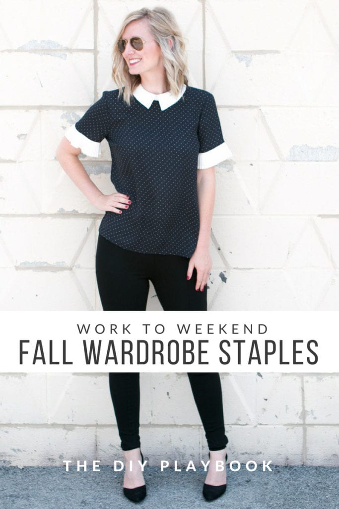 work to weekend fall wardrobe staples