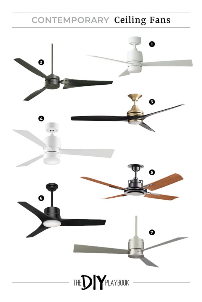 contemporary ceiling fans for your home