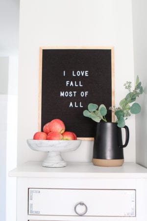 My Favorite Fall Home Projects + Recipes