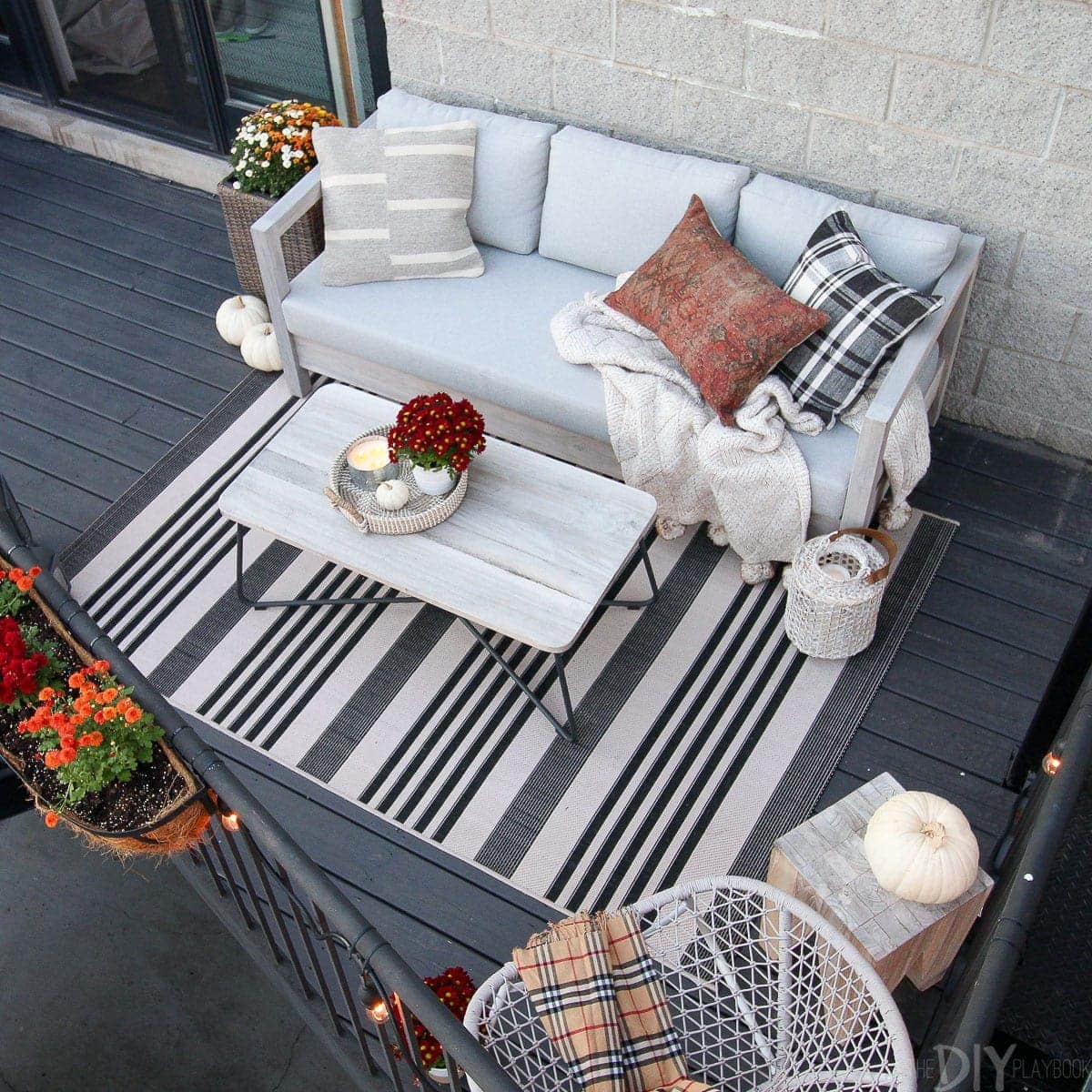 My patio for fall