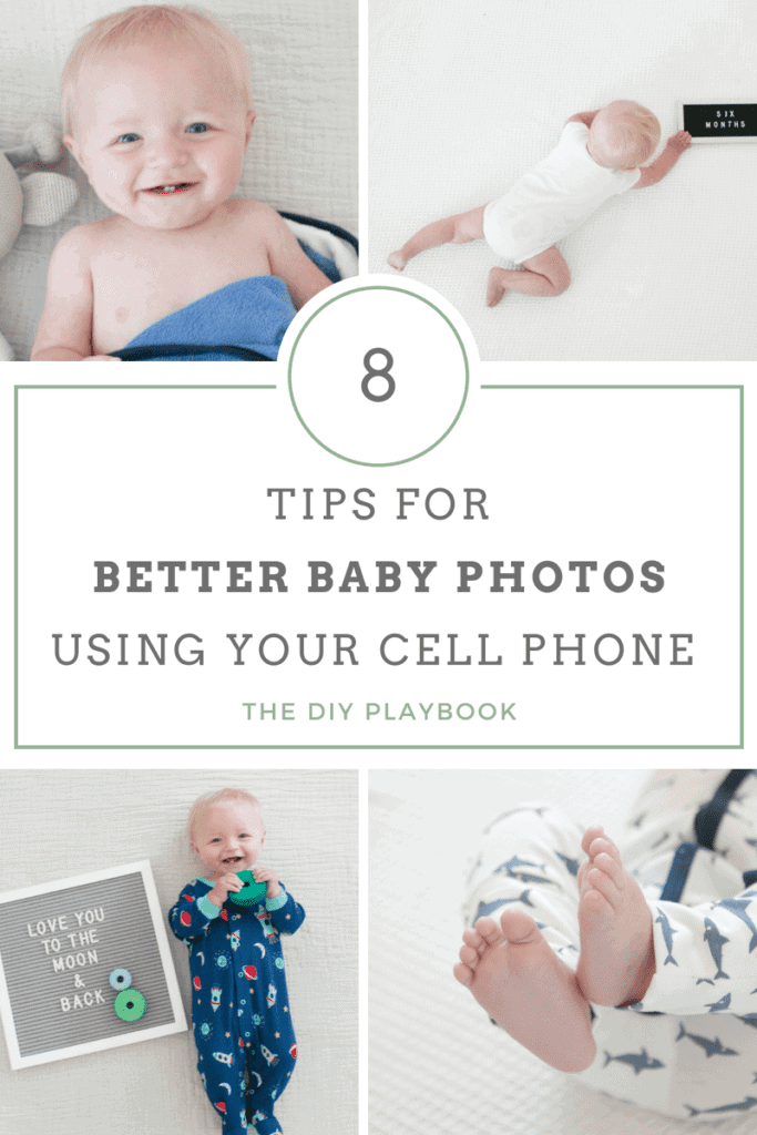 Tips for better baby photos using your cell phone