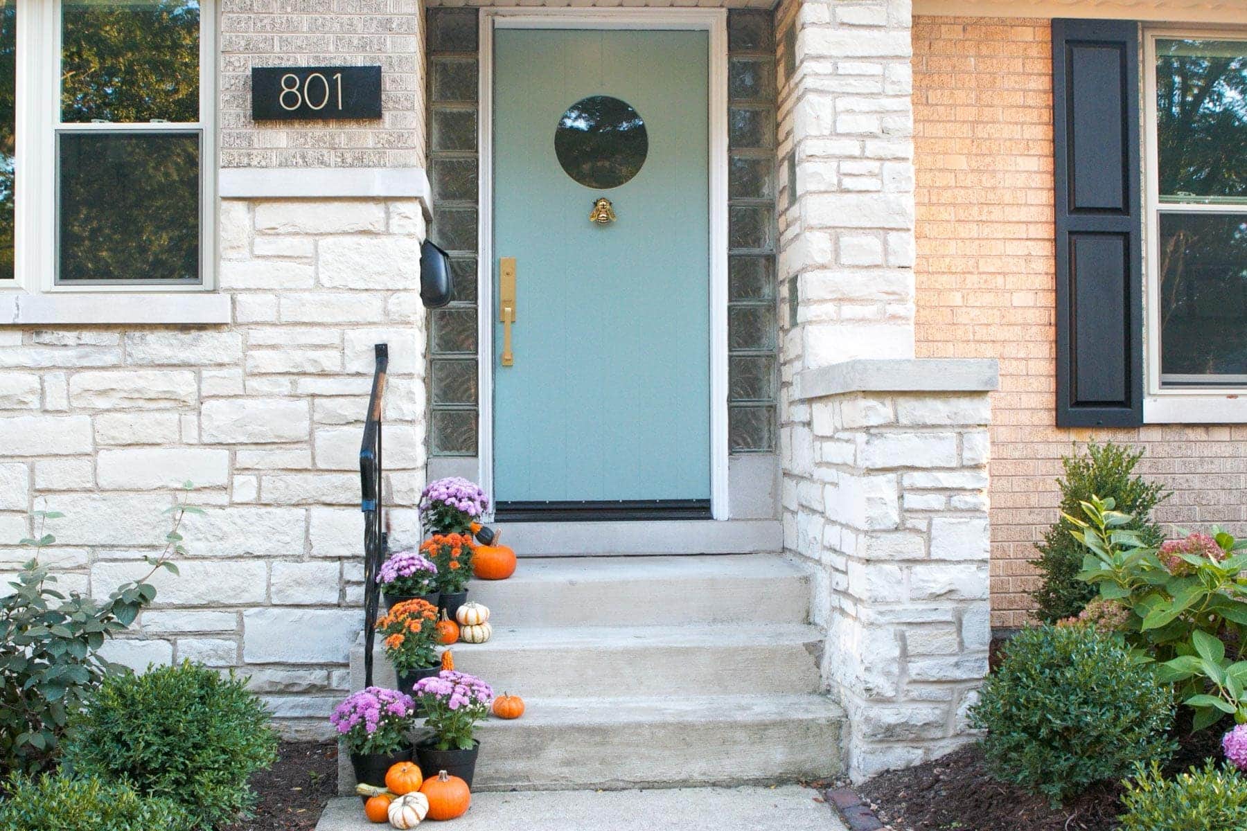 Paint your front door a bright color