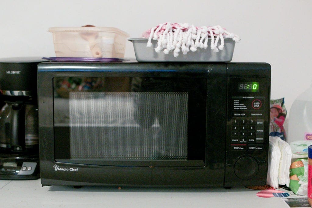 use or borrow a microwave to survive
