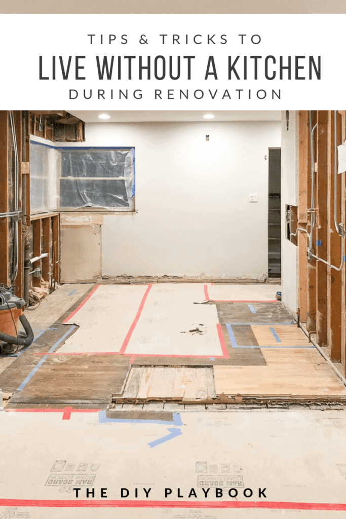 Tips and tricks for to live without a kitchen during a renovation
