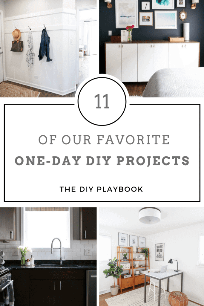 11 of our favorite one-day DIY Projects