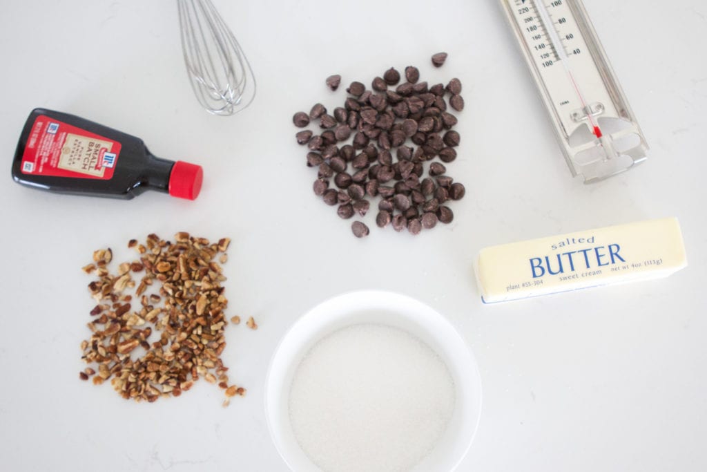 Chocolate Pecan Toffee Recipe Ingredients