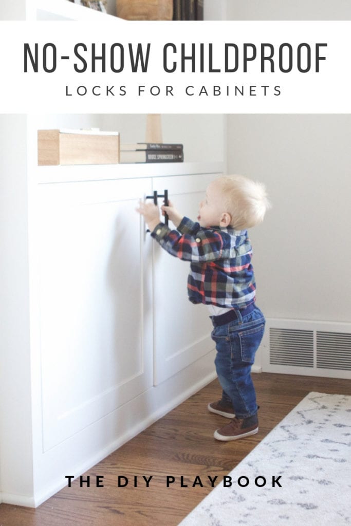 no-show childproof locks for cabinets