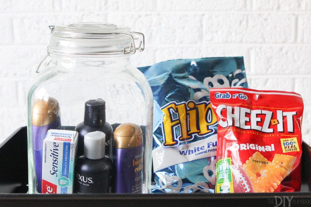 offer extra toiletries and snacks to your guests