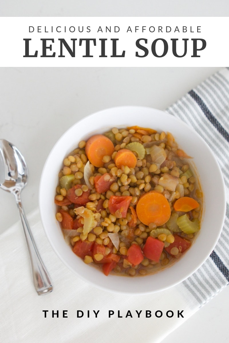 easy and delicious lentil soup