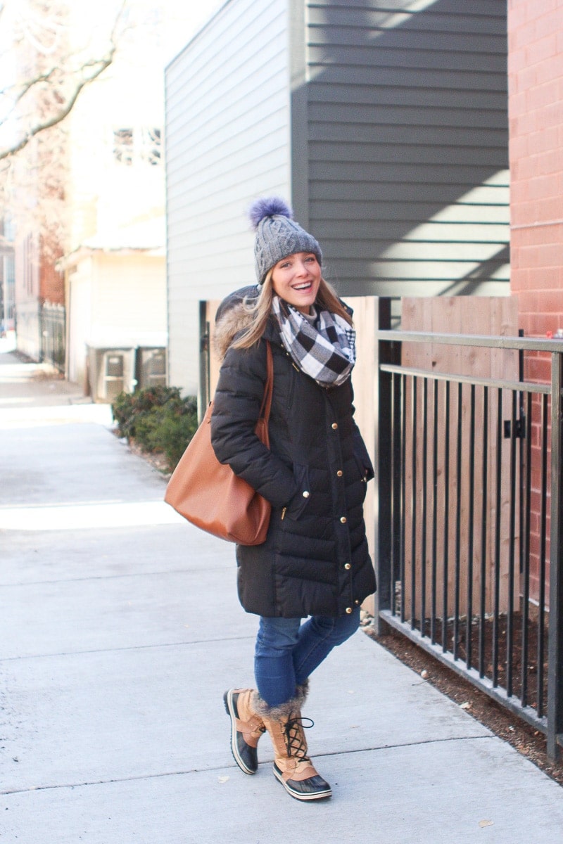 My favorite winter gear including this puffy jacket