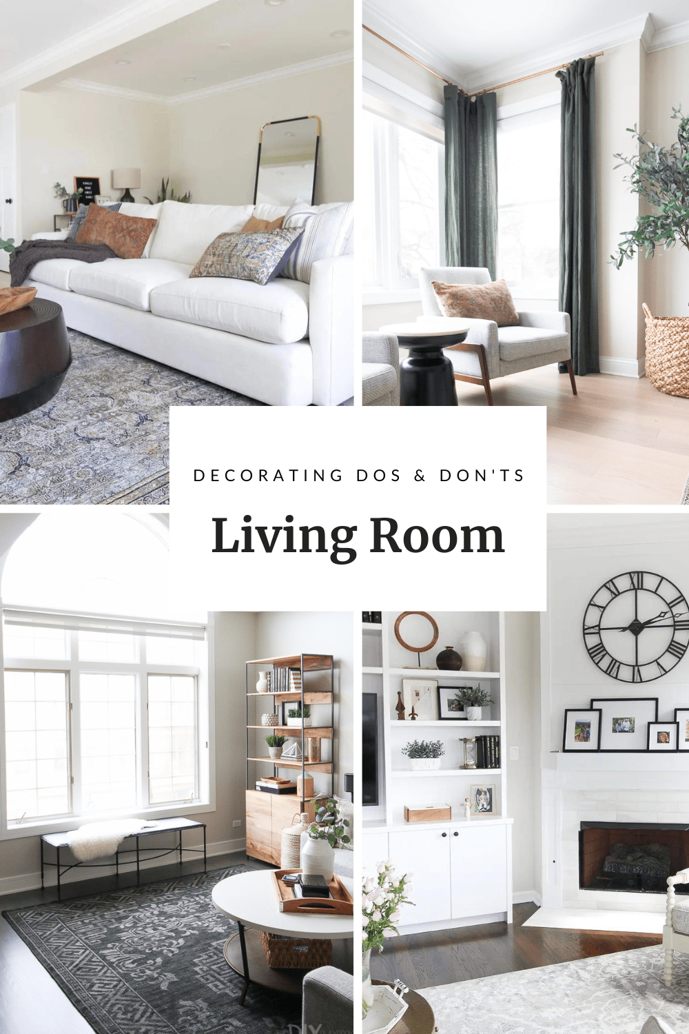 how to decorate a living room