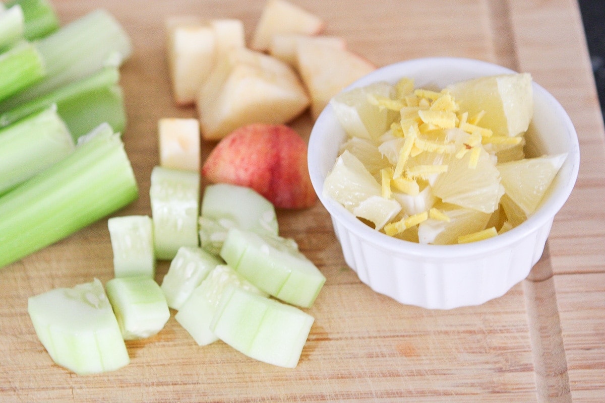 Celery juice ingredients