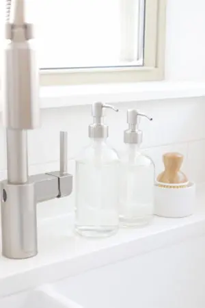 Under The Sink Storage + Keeping Our Counters Clean