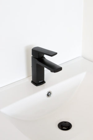 My New Black Bathroom Faucet & Vanity