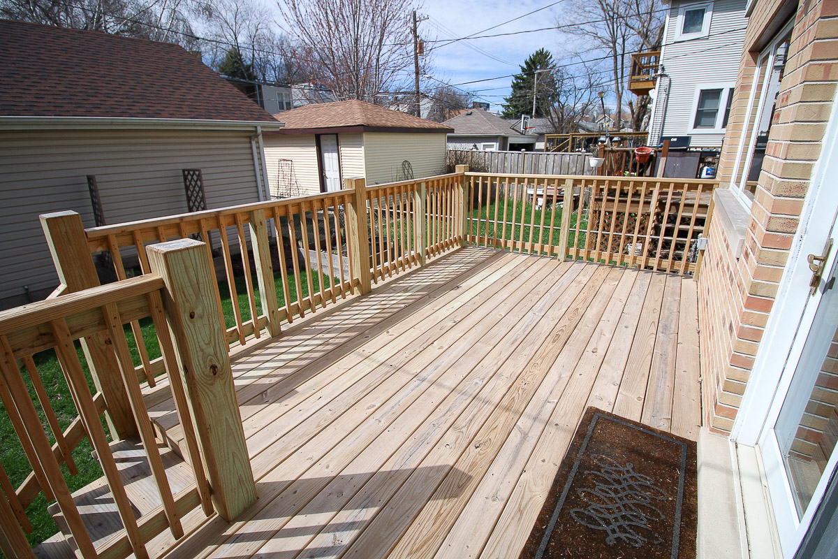 Our deck before