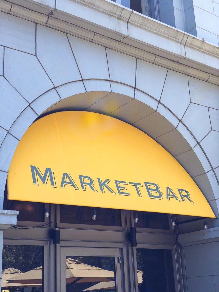 Marketbar in the ferry building