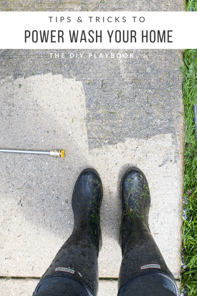 Tips and tricks for power washing your home