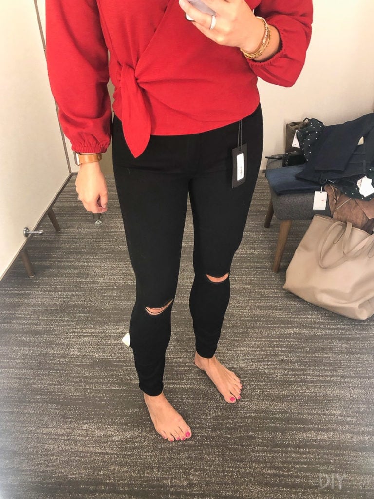 Black Jeans from the Nordstrom sale