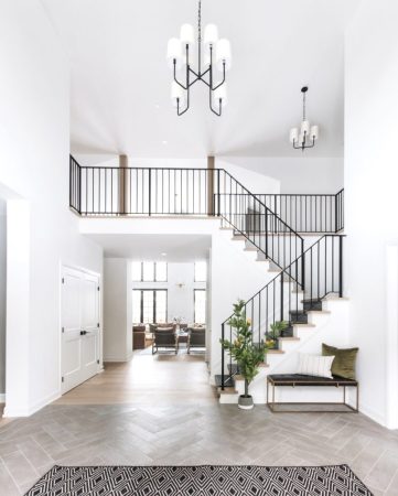 Stairwell Transformation – Choosing Metal Stair Railings
