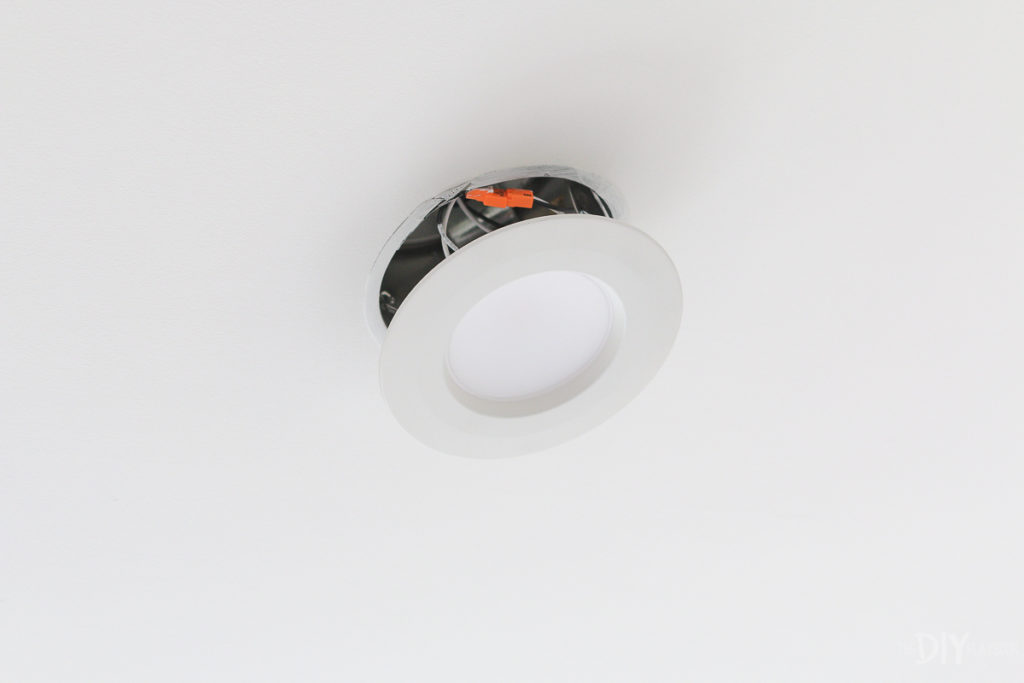 Recessed can lighting
