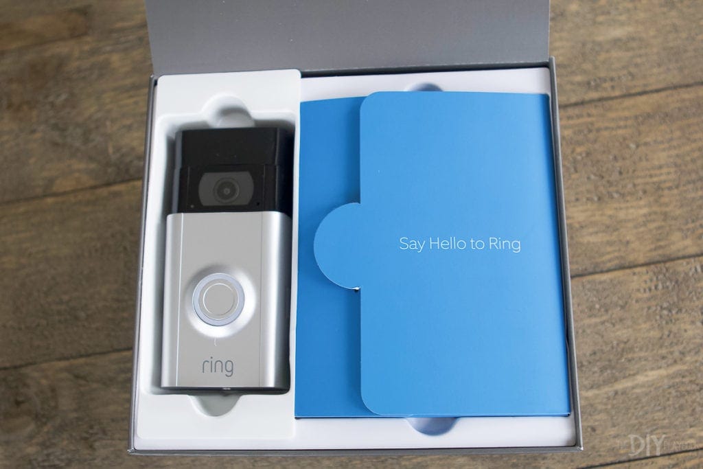 The ring video doorbell