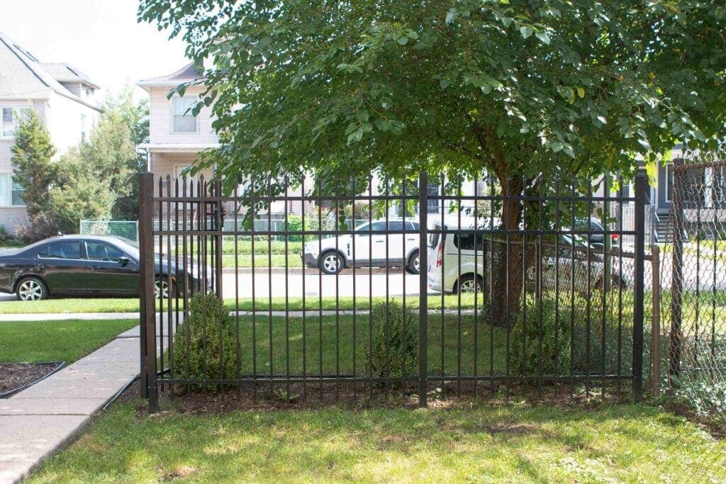 Our aluminum fence