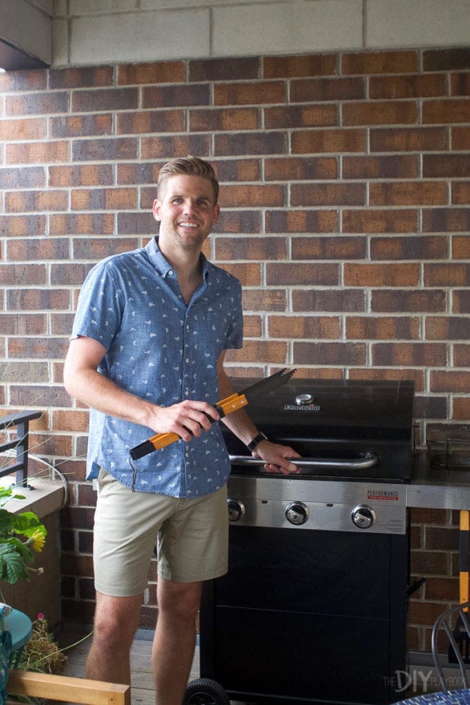 Finn shows how to grill the perfect chicken breast